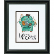 181973_Набор для вышивания:"Играющие кошечки"