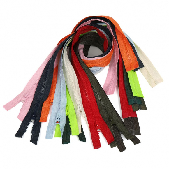 Молния MaxZipper трактор №5 1 замок усил.зв., 85см АССОРТИ №2 уп.10цв х 5шт