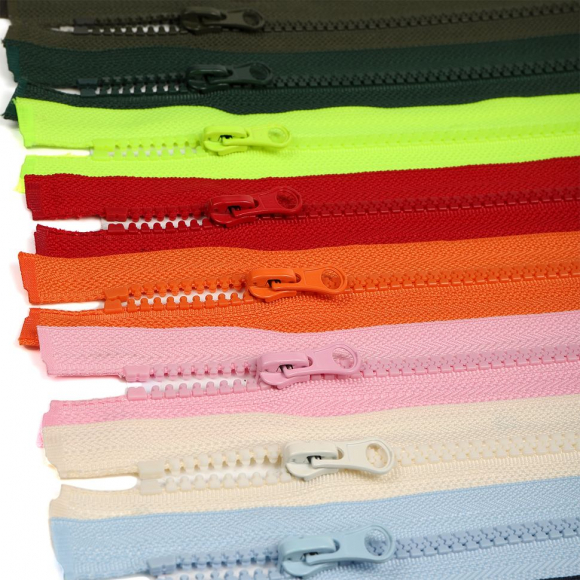 Молния MaxZipper трактор №5 1 замок усил.зв., 85см АССОРТИ №2 уп.10цв х 5шт