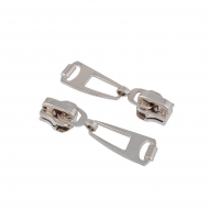 Замок MaxZipper автомат М#5 арт.TBT5887 цв.никель уп.100шт