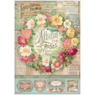 187749_Бумага рисовая "Rose Parfum Album de roses" 187749_Бумага рисовая "Rose Parfum Album de roses"