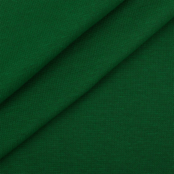 Ткань трикотаж Рибана с лайкрой 215г опененд 80-90см киви 17-6030 уп.3м