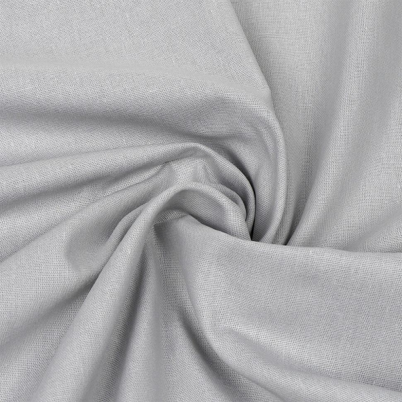 Ткань бязь гладкокрашен.120г/м шир.220см 100%хлопок цв.серый уп.10м