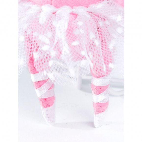 Набор для изготовления текстильной игрушки из фетра арт.ПФД-1064 Свинка Балеринка 14,5 см