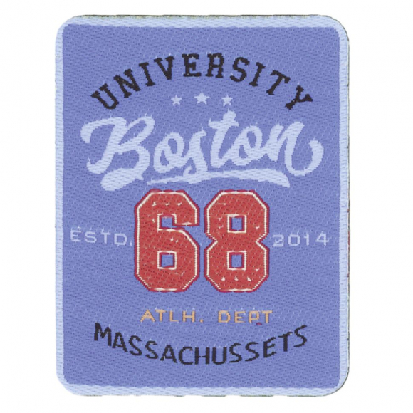 Термоаппликация "Университет Бостон 68"