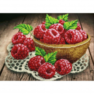 Набор для вышивания бисером ПАУТИНКА арт.Б-1303 Ягодка Малинка 28х20 см Набор для вышивания бисером ПАУТИНКА арт.Б-1303 Ягодка Малинка 28х20 см