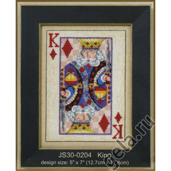 36584_Набор для вышивания бисером "Король"