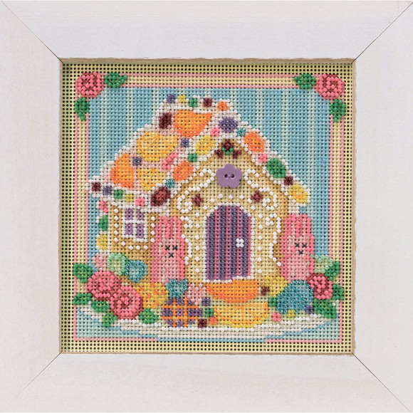 Набор для вышивания бисером MILL HILL Сахарный домик 13,33х13,33 см