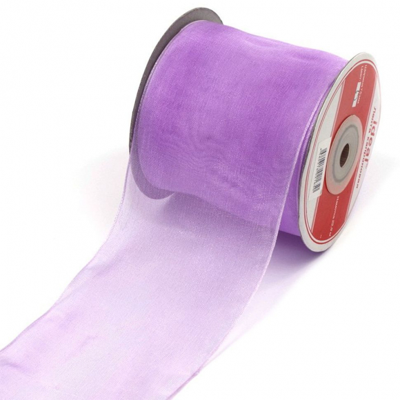 Лента капрон арт.JF-001 шир.75мм цв.052 бл.фиолетовый уп.22,85 м А