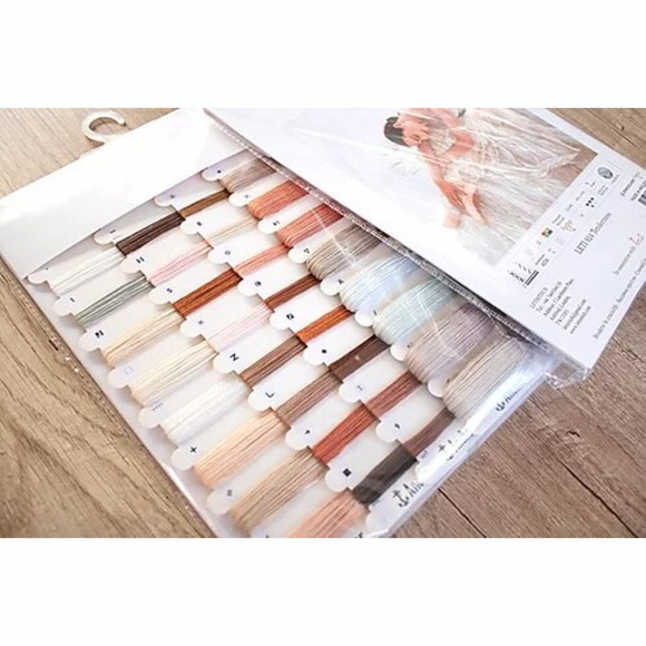 Набор для вышивания LETI арт. 924 Нежность 35х35 см