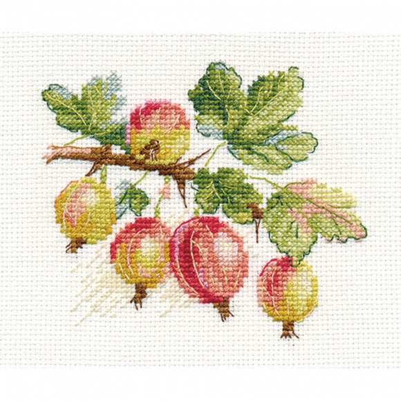 Набор для вышивания АЛИСА арт.0-142 Крыжовник 11х9 см