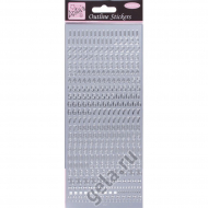 53082_Набор объемных наклеек "Маленькие цифры"