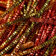 Канитель трунцал мягкая, фигурная арт.KAN/MN1-28 глянец, цв.разноцветный уп.100 г