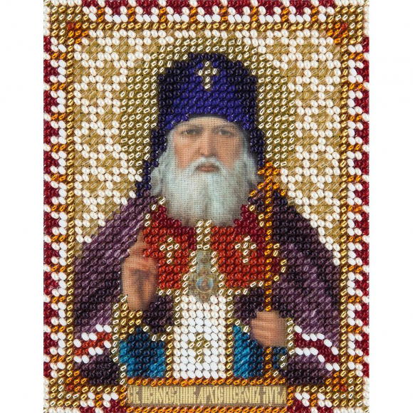 Набор для вышивания PANNA арт. CM-1925 Икона Святителя Луки Войно-Ясенецкого Архиепископа Крымского 8,5х11 см