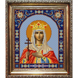 Рисунок на ткани (Бисер) КОНЁК арт. 9302 Святая Ирина 20х25 см