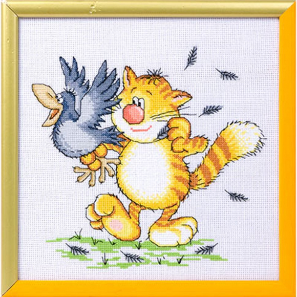 Набор для вышивания PANNA арт. VK-0080 Любит, не любит... 24х23 см