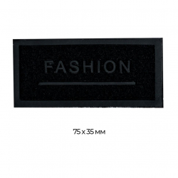 Аппликация пришивная арт.TBY.FX1628 FASHION 7,5х3,5см уп.20шт
