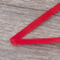 32202_Лента для вышивания SAFISA на блистере, 4 мм, 5 м, цвет 14, красный
