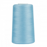 Нитки швейные 50/2 полиэстер 5000 ярд цв.315 голубой MAX