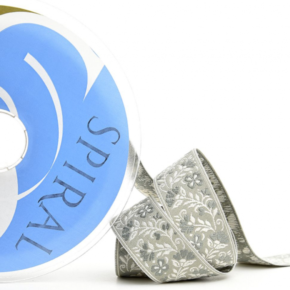 Лента из тканого жаккарда SAFISA, 25 мм, 15 м, цвет 03