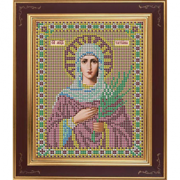 Набор для вышивания бисером GALLA COLLECTION арт.М 231 Св. Татиана 12х15 см