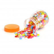 Пуговицы пластик микро Круглые, TBY-004 цв.ассорти 10L-6мм, 2 прокола, 35 г Пуговицы пластик микро Круглые, TBY-004 цв.ассорти 10L-6мм, 2 прокола, 35 г