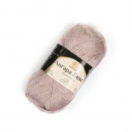 Пряжа для вязания КАМТ Ангара Люкс (50% мохер, 50% акрил) 5х50г/220м цв.231 жемчужная роза