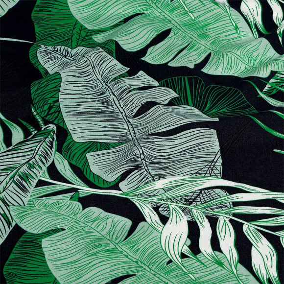 Ткань Штапель 90 г/м? 100% вискоза шир.145 см арт.TBY.Vi.pr.E791.2 цв.02 черный рул.25м