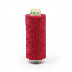 Нитки Dor Tak бытовые 40/2 полиэстер 366м цв.196 бордовый