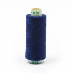 Нитки Dor Tak бытовые 40/2 полиэстер 366м цв.606 синий