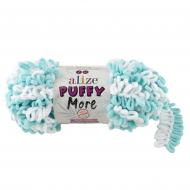 Пряжа для вязания Ализе Puffy More (100% микрополиэстер) 2х150г/11,5м цв.6269