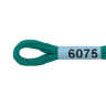Нитки для вышивания Gamma мулине (3173-6115) 100% хлопок 24 x 8 м цв.6075 т.бирюзовый