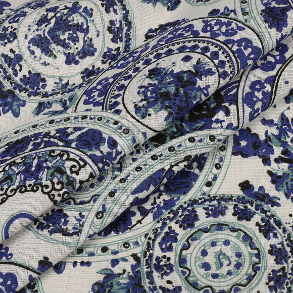 Ткань Лен, арт.TBY.DJ.61, 140г/м?, 30% лен 70% хлопок, шир.150см, уп.5м