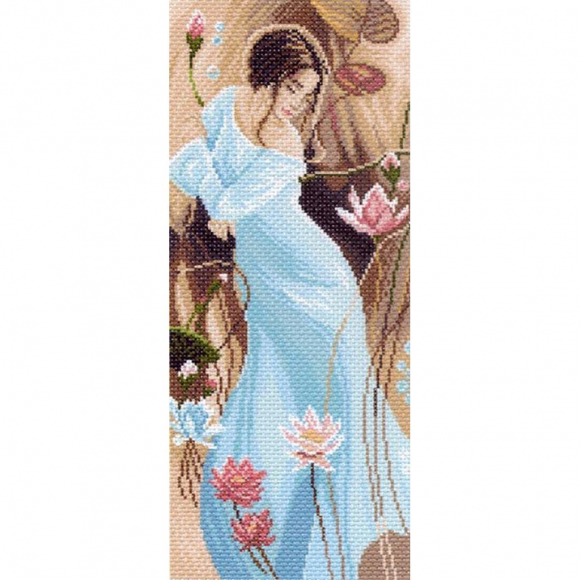 Рисунок на канве МАТРЕНИН ПОСАД арт.24х47 - 1051 Романтика