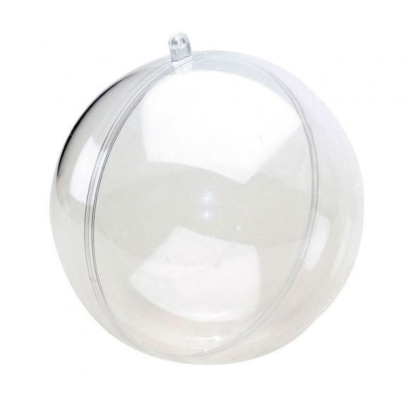119137_Шар пластиковый разъёмный, 12 см