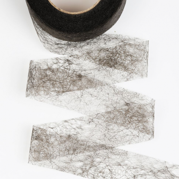 Паутинка Idealtex 30мм цв.черный 23 г/м? рул.25м