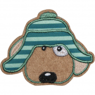 Термоаппликация "Собака в шляпе "