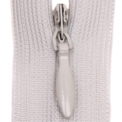 Молния потайная нераз 20см S-165 серый светлый SBS уп.100шт