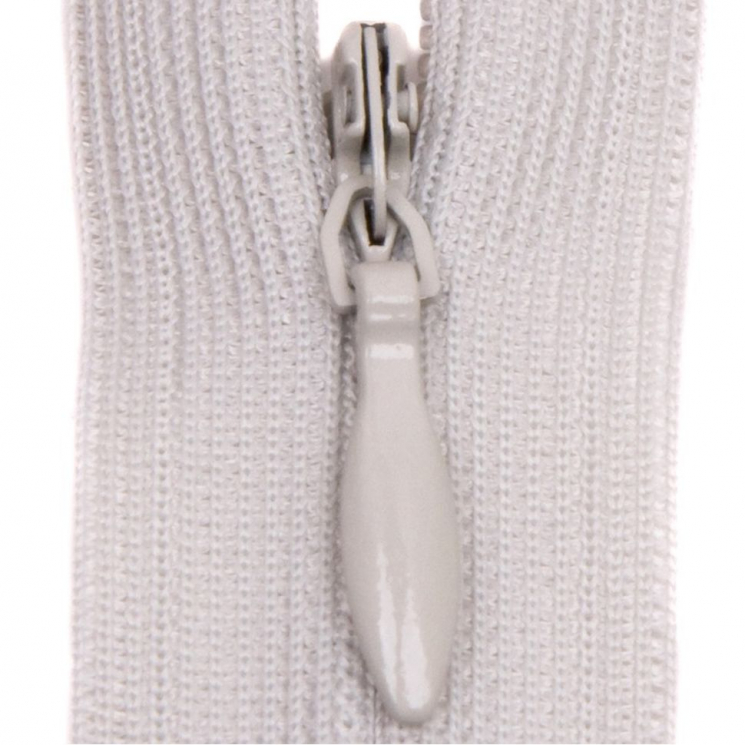 Молния потайная нераз 20см S-165 серый светлый SBS уп.100шт