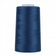 Нитки швейные 40/2 полиэстер 5000 ярд цв.268 синий MAX