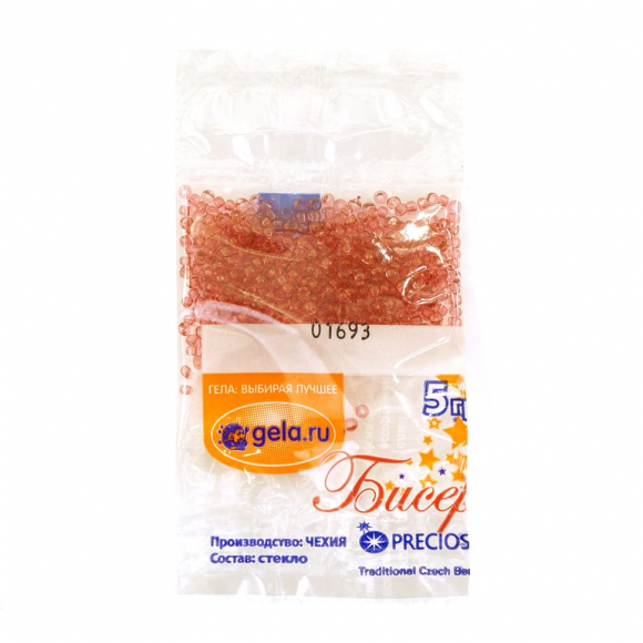 Бисер №10, 5 г., цвет 01693