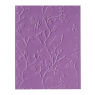 128577_Папка для эмбоссирования "Птицы на ветках"