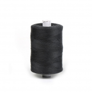 Нитки армированные 45ЛЛ  2500 м цв.6814 серо-черный