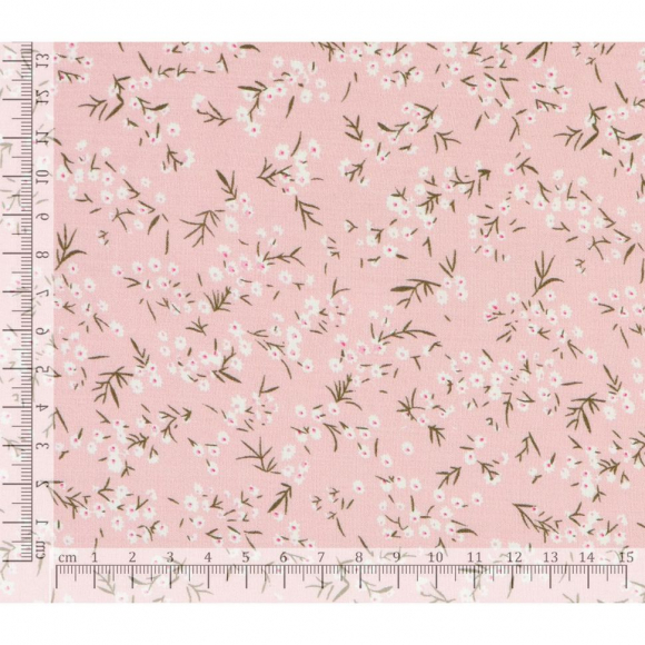 Ткань Штапель 105 г/м? 100% вискоза шир.145 см арт.Р.26983.05 цв.05 розовая пудра уп.45м