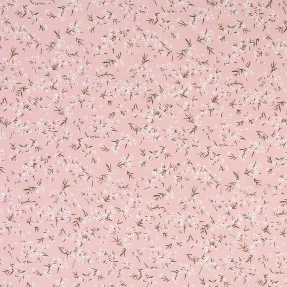 Ткань Штапель 105 г/м? 100% вискоза шир.145 см арт.Р.26983.05 цв.05 розовая пудра уп.45м