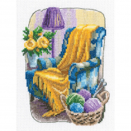 Набор для вышивания РТО арт.C349 Старый бабушкин сад 12,5х17,5 см