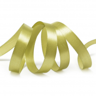 Лента атласная 12мм цв.3142 оливковый IDEAL уп.27,4 м