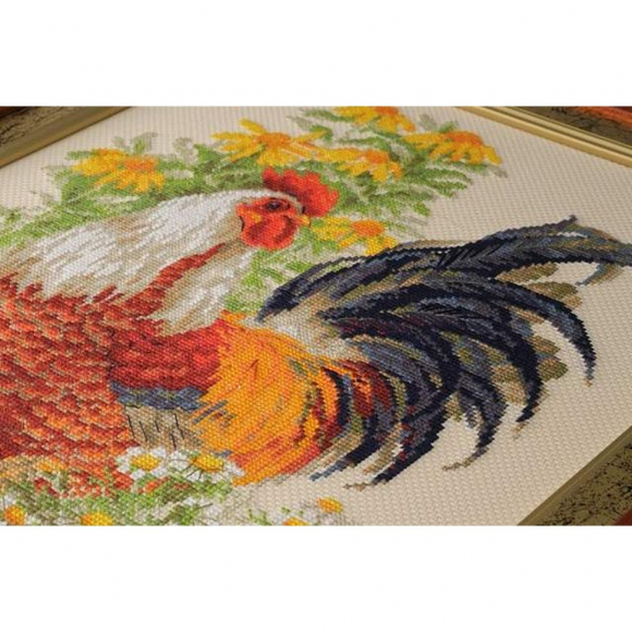 Набор для вышивания РИОЛИС арт.1479 Петух 30х40 см
