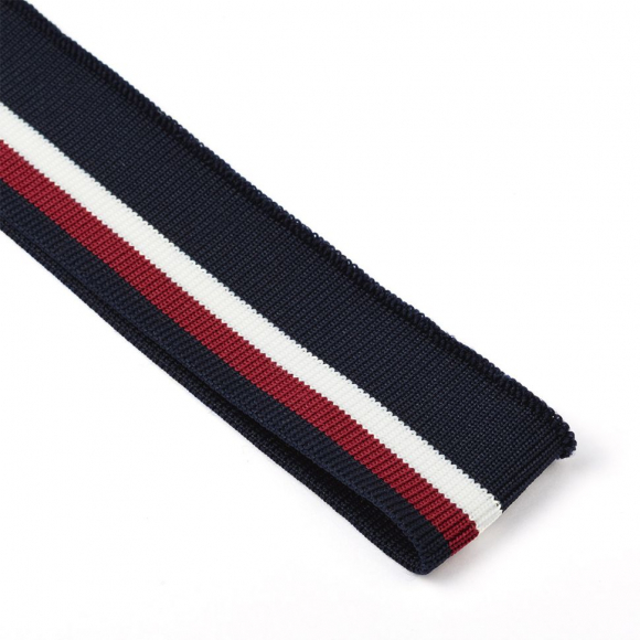 Подвяз трикотажный полиэстер арт.TBY.73019 цв.т.синий с белой и красной полосами, 3,5х80см уп.5шт Подвяз трикотажный полиэстер арт.TBY.73019 цв.т.синий с белой и красной полосами, 3,5х80см уп.5шт