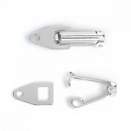 Застежка MAGIC 4 HOBBY арт.MH.111921-2 цв. серебро 13х3 мм уп.20шт Застежка MAGIC 4 HOBBY арт.MH.111921-2 цв. серебро 13х3 мм уп.20шт